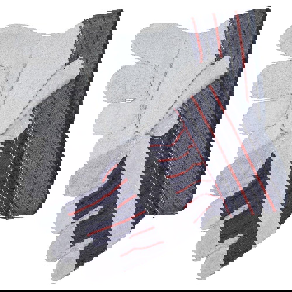 Gloves: Size M, Cotton;Fleece-Lined, Cowhide